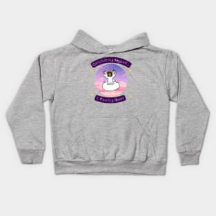 Committing Myself...2 Feeling good second Variation Kids Hoodie